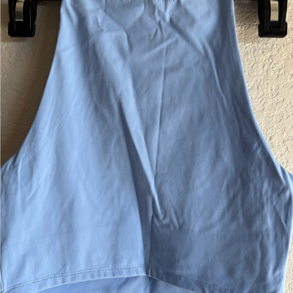 LIKE NEW Outdoor Voices Light Blue Sleeveless Top